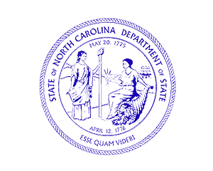 State of North Carolina Department of State Logo
